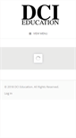 Mobile Screenshot of dcieducation.com